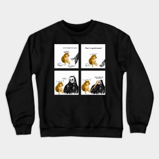 Was I A Good Meme? No. Bonk. Cheems Doge Crewneck Sweatshirt